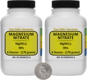 Magnezyum Nitrate [Mg(NO3) 2] 99 USP Food Grade Toz 12 Oz in Two Şişes