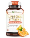 Liposomal Vitamin C Diyetsel Supplement, Capsules Non GMO, Soy Free, Gluten Free