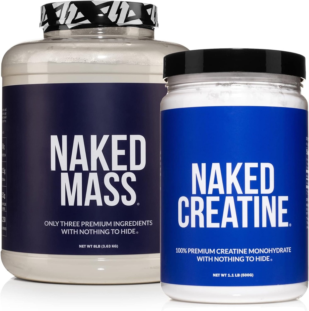 NAKED Muscle growth Sche: Unflavored Mass Kre