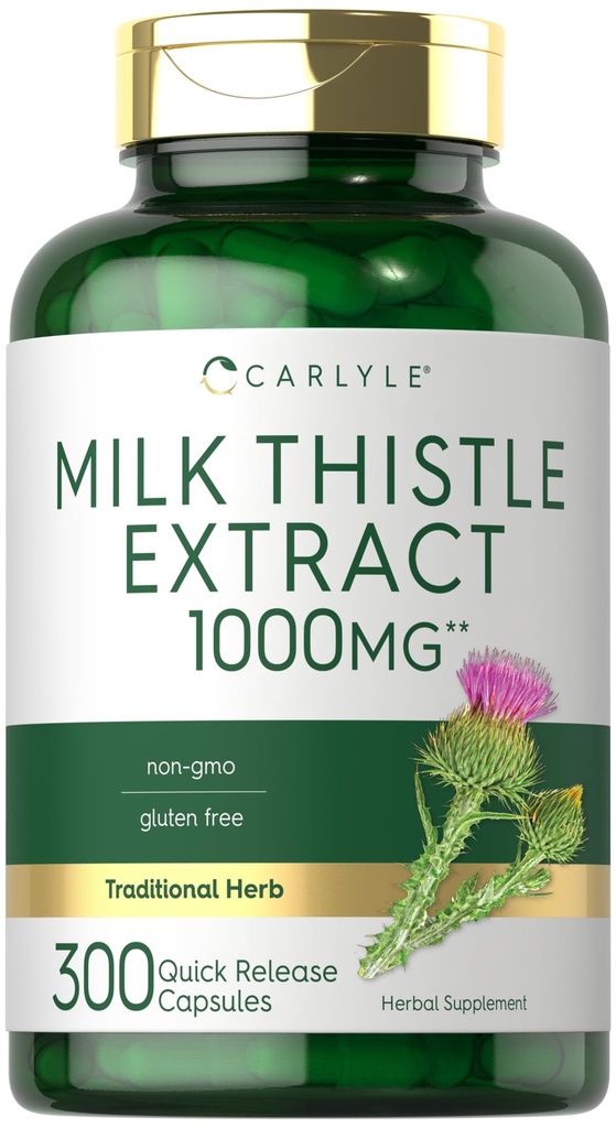 Carlyle Milk Butle 1000 mg | 300 Capsules | Non-GMO, Gluten Free Extract