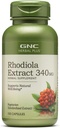 GNC Herbal Plus Rhodiola Extract 340 mg, 100 Capsules, Supports Natural Well-Being