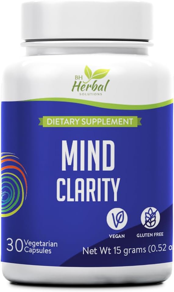Mind Clarity - Mood Stabilizer - Focus ve Concentration -% 100 Herbal ve Natural Natural