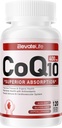 CoQ10-400 mg-Softgels with PQQ, BioPerine & Omega-3, Coenzyme Q10 (Ubiquinone) Supplement for High-Abxia, Güçlü Antioksi, Support Heart & Energy-Production, 120 Servisler