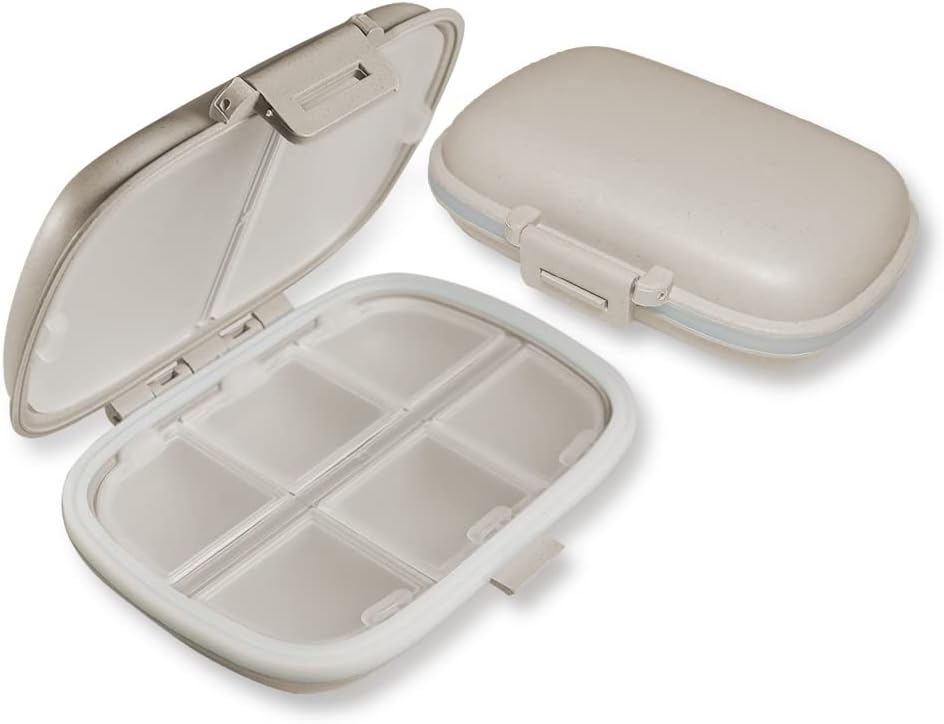 8 Karşılaştırma Pill Organizer - Seyahat ve Ev Kullanımı için Haftalık Pill Box
