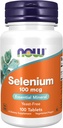 Now Foods Selenium, 100mcg, 100 Tabs