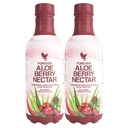 Sonsuz Yaşam - Aloe Berry Nectar - 90.7% Pure Aloe Vera Gel, Cranberries ve Apples - Hiçbir Preservatives - 1L (Pack of 2)