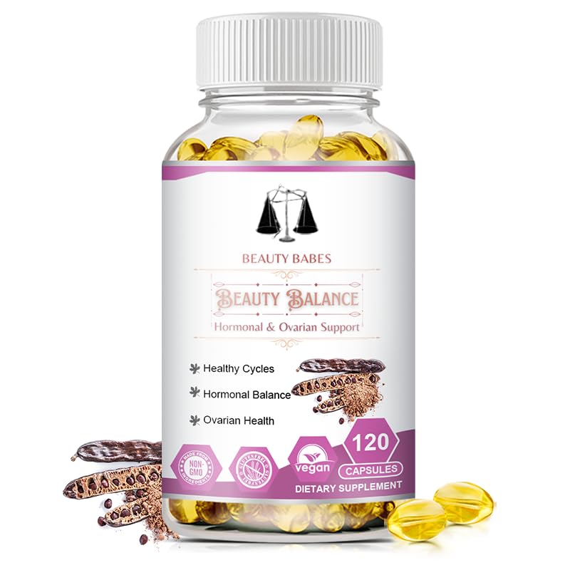 Myo-Inositol & D-Chiro Inositol - Hormon Denge ve Sağlıklı Ovarian Kadınlar için Destek -% 100 Tüm Doğal P Desteği Tamam - ABD'de Yapıldı - Vegan Gel Capsule - Yüz Saç Büyümesini Azladı