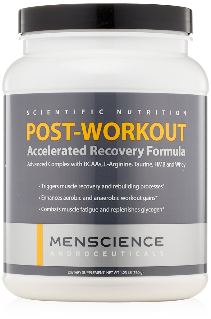 Men Science Post-Workout Accelerated Muscle Recover Formula, 1.23 lb.