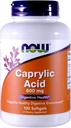 Şimdi Gıdalar Caprylic Acid 600 mg, 100 Softgels - (Pack of 2)