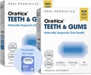 OraTicx Diş & Gums Oral Probiyotiks, 8 Milyar CFU - Doğal Destekler Oral Sağlık, Fresh Breath ve Immunity, Dental Probiyotik Supplement, Grape Flavor 30 Lozenges 2Pack