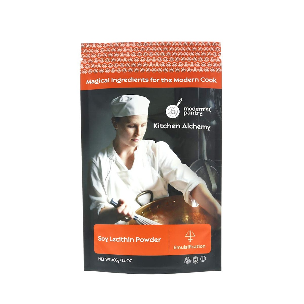 Pure Soy Lecithin Toz Vegan OU Kosher sertifikalı - 400g/14oz