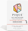 PIQUE BT Fountain Beauty Electrolyte Powder - Hydration Powder Packets με Υαλουρονικό Οξύ, Κεραμίδια, Μαγνήσιο για Ενυδατωμένο, Ελαστικό Δέρμα - Όχι Προστιθέμενη Ζάχαρη - 28 Μονό Σερβίτσια (Pack of 1)