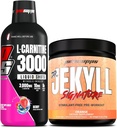 PROSUPPS L-Carnitine 3000 Stimulant Ücretsiz Sıvı Shots (31 Hizmet, Berry) ve Bay Hyde Signature Series Pre-Workout Energy Tozed Drink (30 hizmet, Orange)