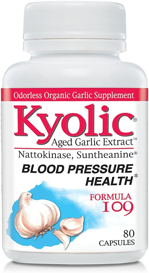 Kyolic Aged Extract Extract Formula 109, 160 caps by Kyolic (Pack of 2)