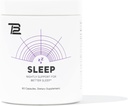 TB12 Uyku - Magnezyum, L-Theanine, Chamomile, GABA ve Melatonin Asleep Hızlı, Rahatlamayı Teşvik ve Uyku Kalitesini Geliştir. Stres ve Mood Gece Destek