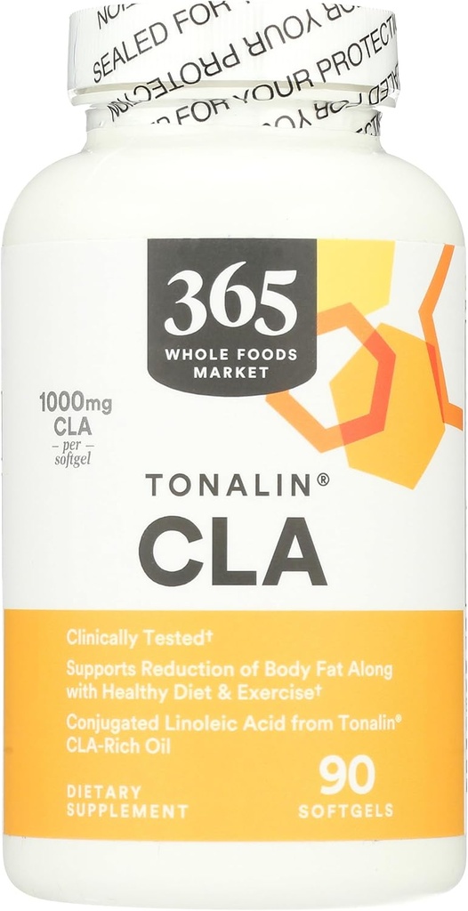 365 by Whole Foods Market, CLA (Tonalin) 1300 mg, 90 ctt