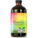 Βότανα σειρήνας - Soursop Bitters Liquid - Organic Herbal Guanabana Detox with Black Seed, Moringa & Ginger - Υποστηρίζει Digestive Wellness & Immune Function - 16 fl oz
