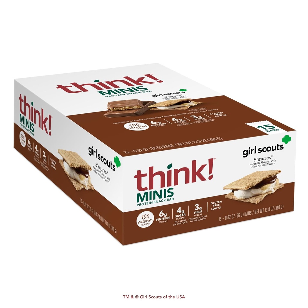 Düşün! Girl Path Minis, S'mores, 15 Count