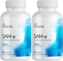Έγχυση Μέγιστη Περιεκτικότητα Αμιγώς SAM-e 1200mg 90 Καψάκια λαχανικών (S-adensoyl-methionine) (2)