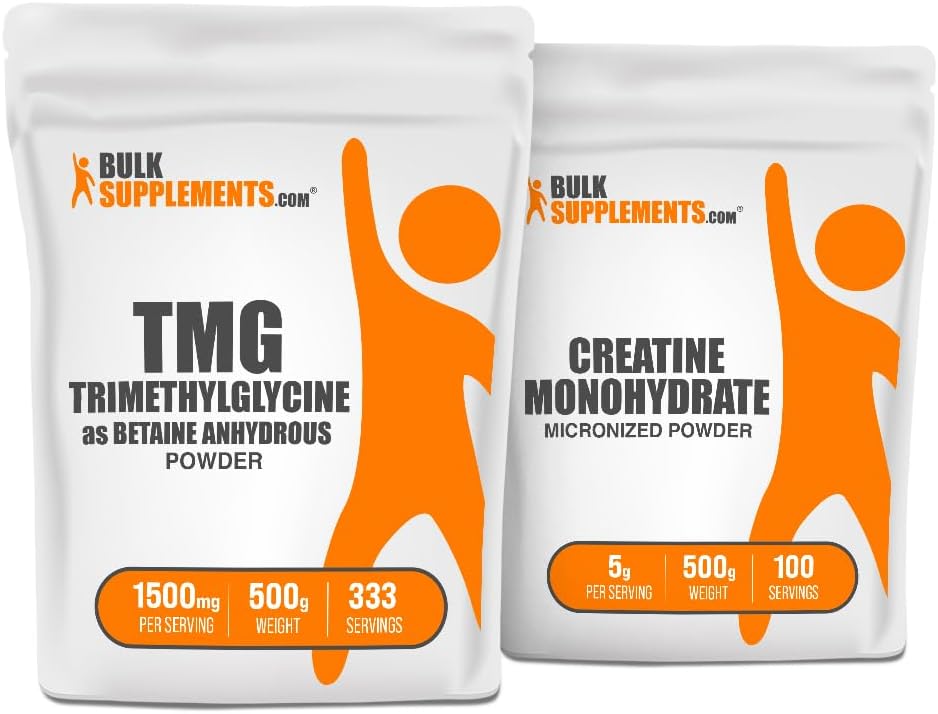Συμπληρώματα Trimethylglycine (TMG) 500g + Creatine 500g Bundle