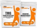 BulkSupplements Tri Metilglycine (TMG) 500g + Kretine 500g Sche