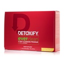 Detoxify – Ever Clean Cleansing Program – Honey Tea – 5 x 4 oz Şişeler – 5 Günlük Çözüm – Yeşil Çay, Vitaminler ve Mineraller – Plus Style and Bag