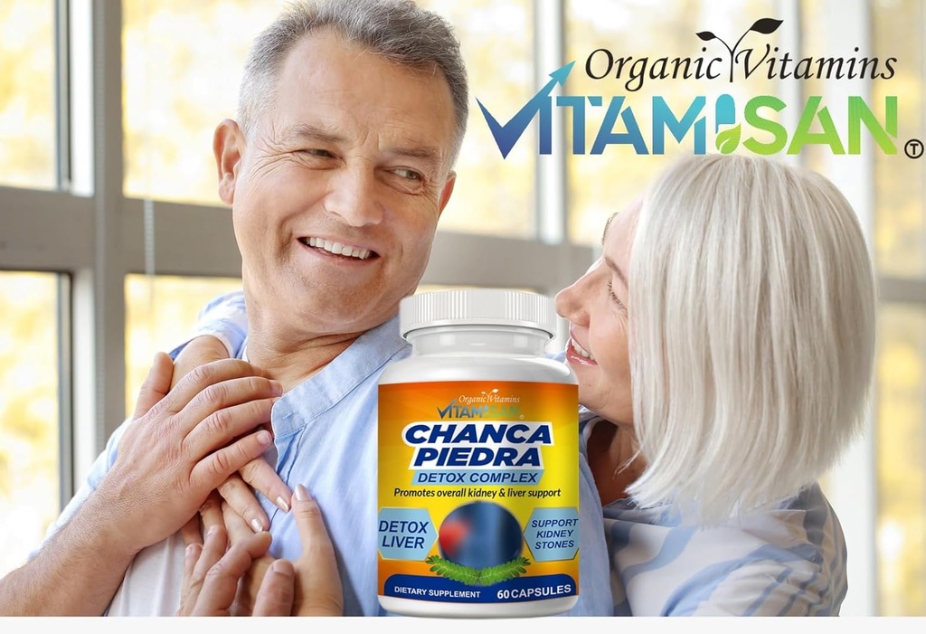 VITAMISAN 2 Chanca Piedra Stone Breaker Extract 1000mg Περουβιανή χολόλιθοι Ηπατική υποστήριξη 120 κάψουλες Σύνολο 2 μπουκάλια Flush Προσμείξεις Καθαριότητα συμπλήρωμα
