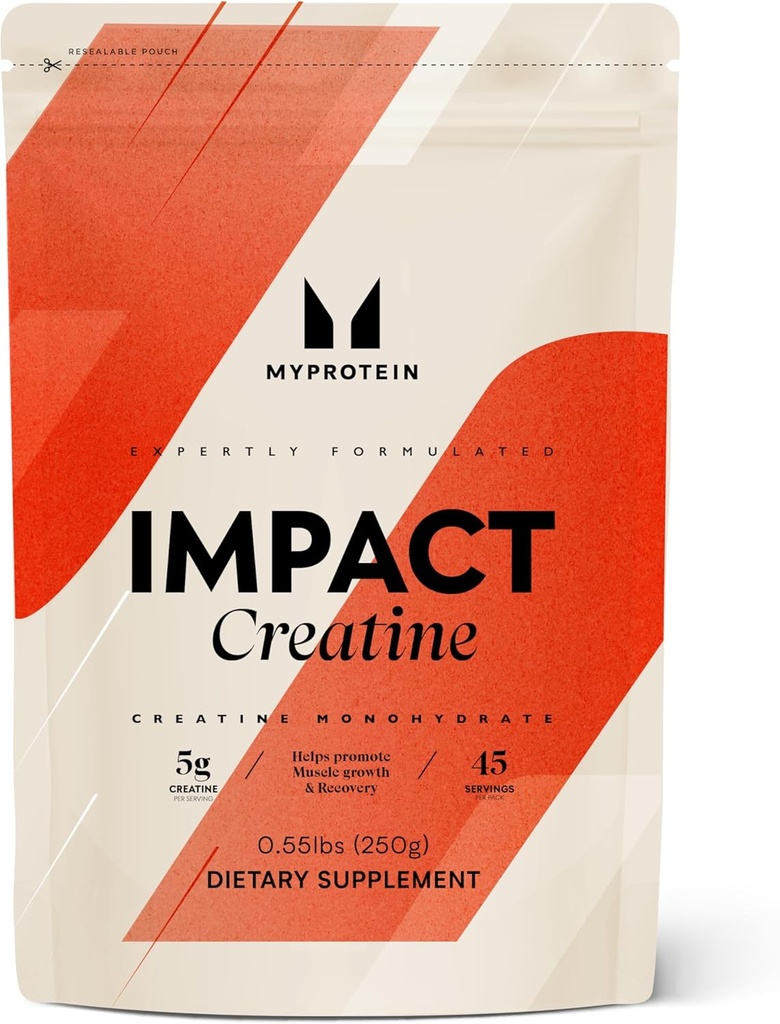 Myprotein Kretine Monohidrat Toz, 0,5 Lb (50 Hizmet) Pure Unflavored Kretin Toz, Post/Pre Workout Supplement for All Sports & Egzersizs