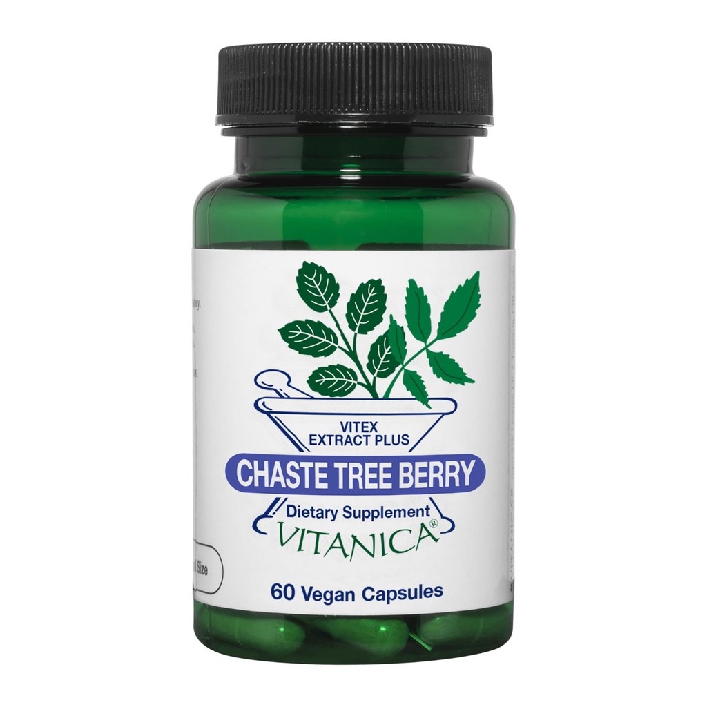 Vitanica, Chaste Tree Berry, Vitex Extract Plus, Vegan, 60 κάψουλες