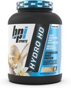 BPI Sports Hydro HD - 100% Hydrolyzed Whey Protein Powder - Muscle Growth, Recovery, 25g of Hydrolyzed Protein, Low Carb, Low Sugar, Fast Absorbing (68 Servings, Vanilla Ice Cream)