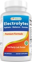 Best Naturals Electrolytes Hydrate-Balance- Sustain Premium Formula 240 Κάψουλες. Χωρίς γλουτένη και μη ΓΤΟ.