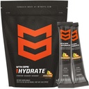 MTN OPS Hydrate Electrolytes Toz İçecek Mix, 20 Single On-Go Electrolyte Packs with Over 1000 mg of Electrolytes per Service, Mango Peach