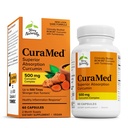 Terry Doğal CuraMed 500 mg - Beyin ve Immune Health Support - Curcumin & Turmeric Essential Oil - Herbal Liver Desteği - 60 Softgels