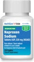 HealthCareAisle Naproxen sodyum, 220 mg - 225 caplets - Headache Pain Reliever, Up to 12 Hours of Relief