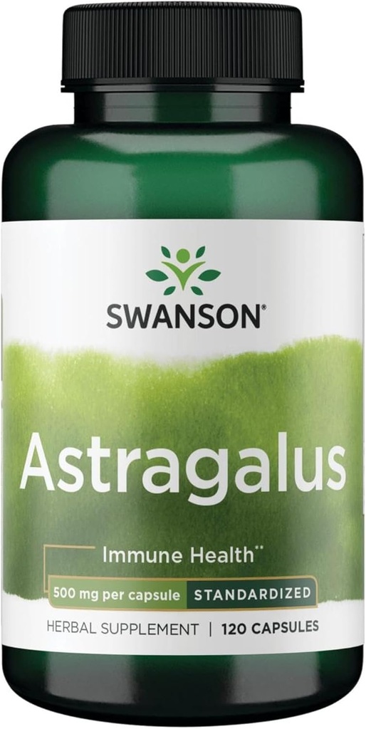 Swanson Astragalus (Standardized) 500 Milligrams 120 Κάψουλες