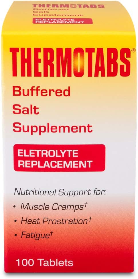 THERMOTABS Salt Supplement Buffered Tabletler 100 Tablet (Pack of 2)