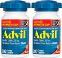 Advil Ağrı Reliever ve Ateşleme, Ibuprofen 200mg ile Ortak Ağrı, Kas Ache ve Minor Arthritis Ağrısı Yardımı - Easy Open Arthritis Cap