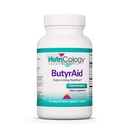 Nutricology ButyrAid Supplement 200 mg - Butyrate, Gut Health, Butyric Acid, Tributyrin Complex, Colon Lining Beslenme, Postbiyotikler, Gecikmiş-Release Vegetarian Capsules - 100 Count