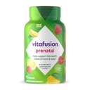 vitafüzyon PreNatal Gummy Vitamins, Raspberry Lemonade Flavor, Prenatal Vitamin Supplement for Women with Folate and DHA, 45 Day Supply, 90 Count Count Count Count