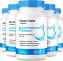 (5 Pack) Glyco Forte Capsules, Resmi GlycoForte to maintain General Health, All Natural Formula to Support Blood Circulation, Premium Glyco Forte Pastillas Review (300 Capsules)