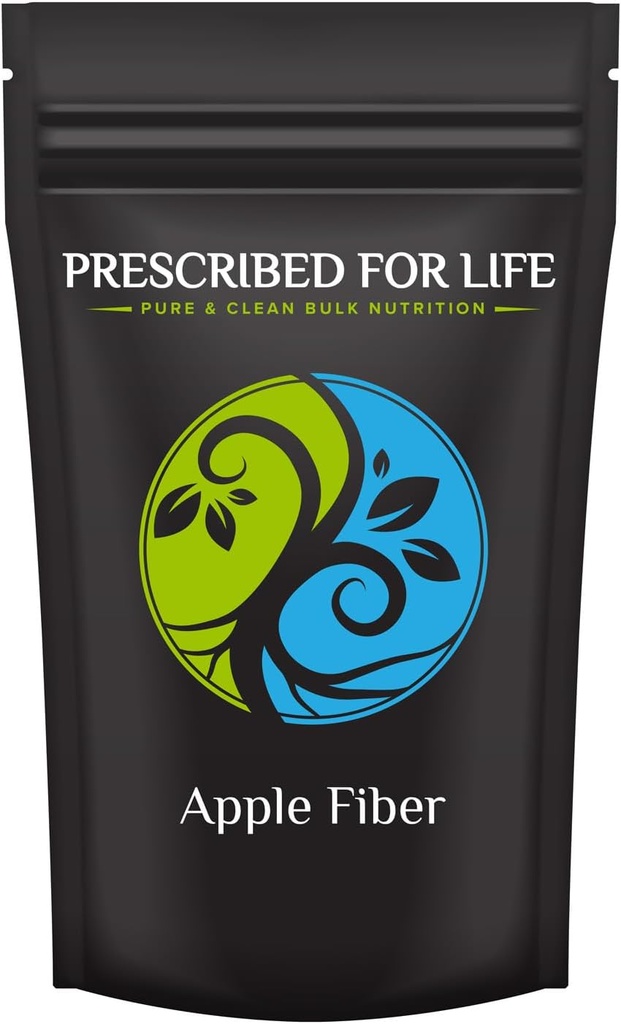 Life Apple Fiber Toz, Doğal Apple Pectin Fiber Supplement for Digestive Health, Vegan, GMO, Gluten Free (2kg / 4.4lb)