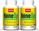 Jarrow Formulas BoneUp Χορτοφαγικά - 120 δισκία, Συσκευασία των 2 - χορτοφαγικά / Vegan συμπλήρωμα για την υγεία των οστών - Vegan-Φιλικές πηγές βιταμίνης D3, βιταμίνη K2 (ως MK-7) & Ασβέστιο - 120 Σύνολο Σερβιέτες