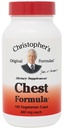 Christopher's Original Formulas Chest Formula – Ανοσοποιητική υποστήριξη ολόκληρου του βότανου για την εποχή του κρυολογήματος και της γρίπης, 460 mg, 100 κάψουλες χορτοφάγων