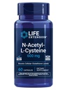 Life Extension N-Acetyl-L-Cysteine (NAC), Immune Response, Respiratory Health, Liver Health, NAC 600 mg, antioksidan Savunma, Ücretsiz radikaller, Absorb için kolay, 60 Capsules