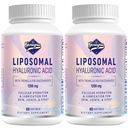 Liposomal Hyaluronic Acid Supplements 1000 mg-High Bio available Diyetary Hyaluronic Acid Capsules- ile 200 mg Tremella Polysaccharides for Double Strength Skin Hydration,Joint Dogion,2 Pack
