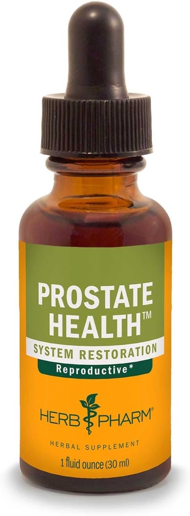 Herb Pharm Prostate Health Liquid Herbal Formula with Saw Palmetto Liquid Extract - 1 ουγγιά
