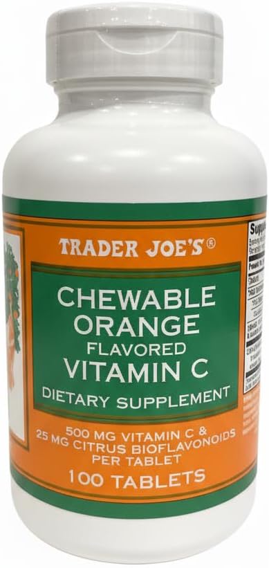 Trader Joe'nun Chewable Orange Flavored Vitamin C