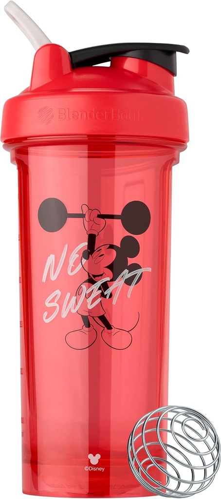 BlenderBottle Mickey & Friends Shaker Şişe Pro Serisi, Protein Shakes ve Pre Workout için Mükemmel 28-Ounce (C05115)