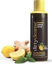 Lemon Detox ile Volcanic Charcoal ile Ginger ve Dandelion Ekstraksiyon, 4 hizmetkar