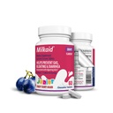Sütaid Junior Lactase Enzyme, Lactose intolerance | Engeller Gaz, Bloating, Diarrhea in Children / Fast Acting Dairy Digestive Supplement for Kids / 60 ct (60 Tablet, Grape)